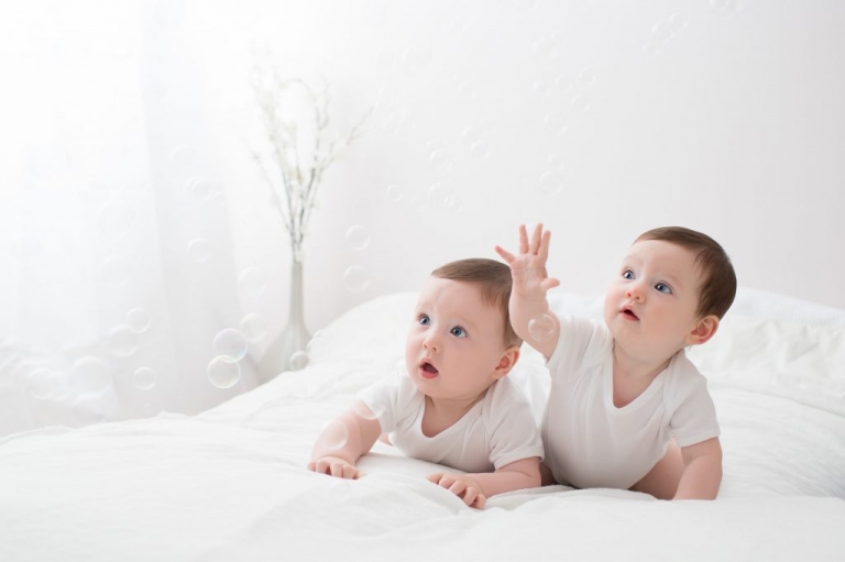 twin baby photographer in Bath Bristol